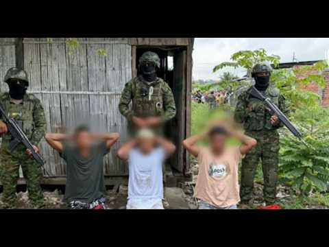 Ejército captura en Los Ríos a alias El Chino, sicario señalado de crimen en mayo en Babahoyo