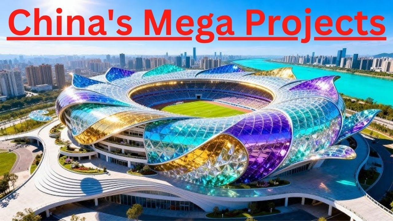 China is undertaking massive, futuristic infrastructure projects