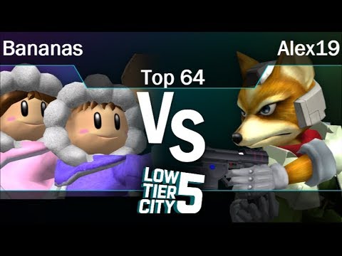 LTC 5 - Bananas (ICs) vs WM | Alex19 (Fox) Top 64 - Melee