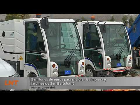 5 millones de euros para mejorar la limpieza y jardines de San Bartolomé