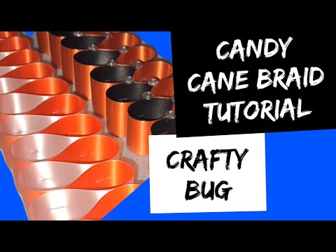 Candy cane braid tutorial; homecoming mum braids and...