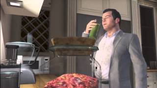 GTA 5 - drinking some green juice