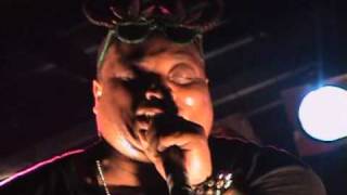 King Gordy performing at the 10th Annual Gathering of the Juggalos 2009