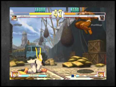 Scrub Fighter III: 3rd Strike Online Edition - Koga(Makoto) vs BlueXMage(Urien) #3