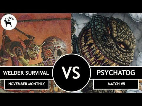 Welder Survival vs Psychatog - Premodern Monthly Open November 2021 Match #5