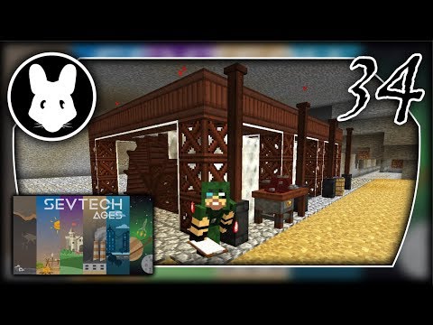SevTech Ages - Wheel Excavation! Part 34 - Mischief of Mice!