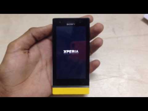 sony xperia st25i hard reset unlock pattern lock