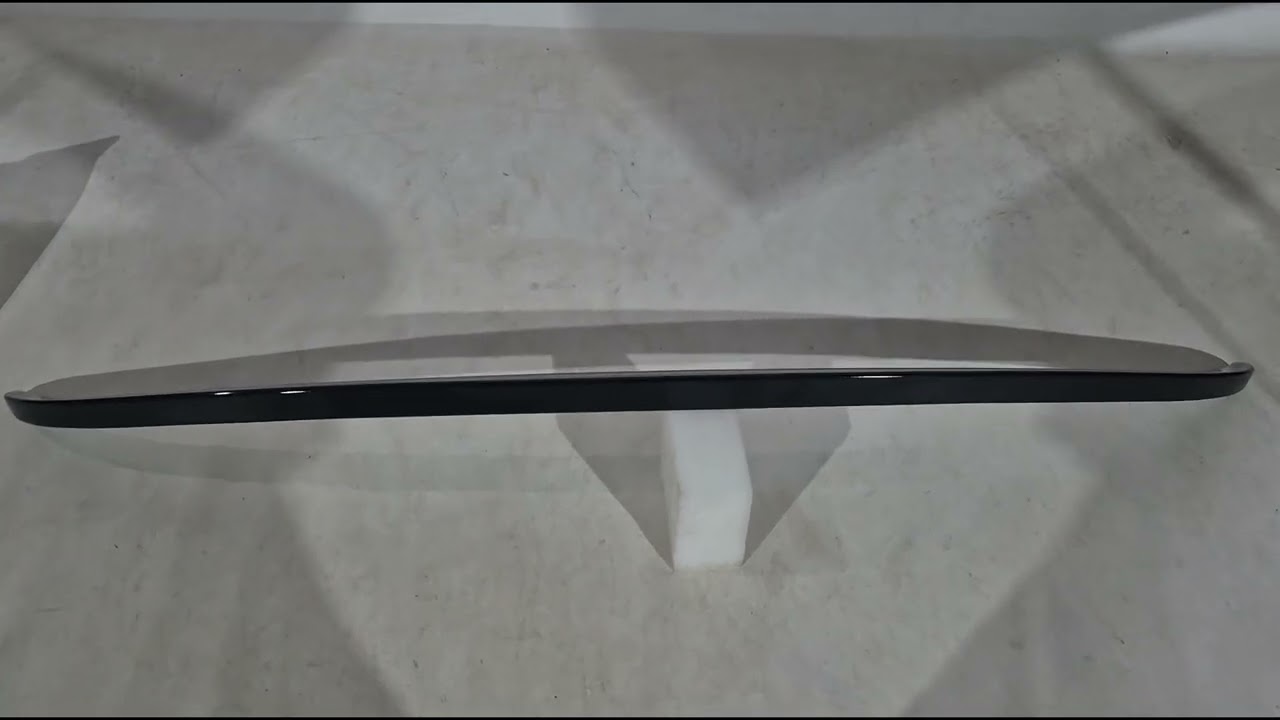 BMW 5 серия E60/E61 2003-2010 гг. Спойлер MP-Style (Черный Глянец) Video 1