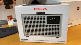 Video thumbnail for Unboxing Geneva Acustica Lounge Radio by AB's Sound Advice