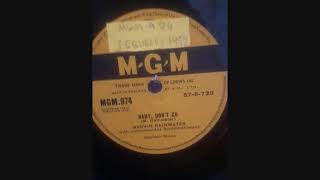 Hank Williams - I'm Gonna Sing (1955 March) MGM.799