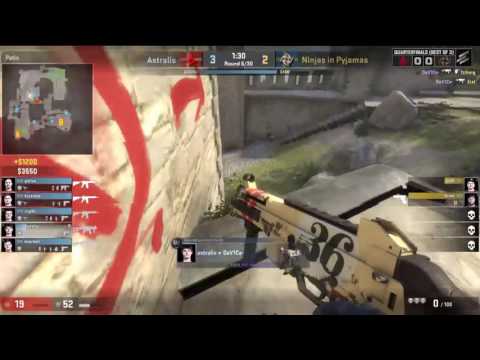 device's Ace with UMP-45 on Cobblestone vs NiP @ ELEAGUE  Season 2