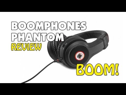 Boomphones Phantom Headphones w/ Boombox Matte Black image 10