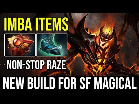 Solar Crest + Guardian Greaves is the NEW BUILD For SF | OMG Full Magical Non Stop Raze Dota 2 7.21c