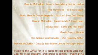 Donnie McClurkin - Great Is Your Mercy Live In London