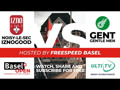 Iznogood vs Gentle (French) - 2021 Basel Open - Live Ultimate from Switzerland