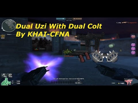 Crossfire NA/UK 2.0 : Dual Uzi + Dual colt in HMX gameplay by KHAI-CFNA