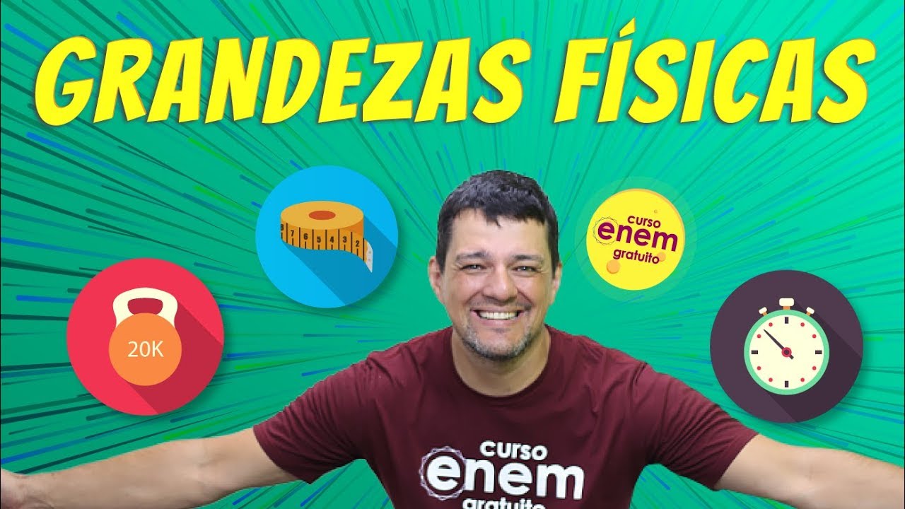 GRANDEZAS FÍSICAS (ESCALARES E VETORIAIS) | Resumo de Física Enem. |Prof Marcus Rossetto