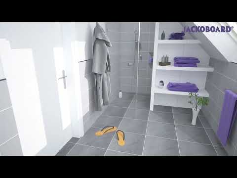 JACKOBOARD® Aqua line pro - Bezbarierowe elementy prysznicowe do kreatywnych aranżacji łazienek