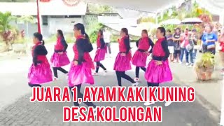 Download lagu AYAM KAKI KUNING //JUARA 1 LOMBA SE KECAMATAN KALAWAT, MINUT//DESA KOLONGAN mp3