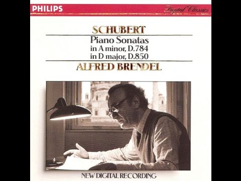 Franz Schubert, Piano Sonata D-major D. 850, Alfred Brendel