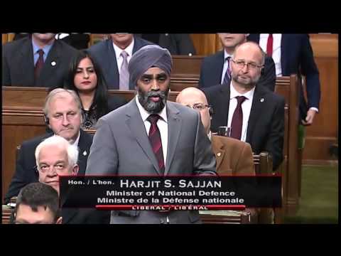 Harjit Singh Sajjan Gets Standing Ovation in House of Commons
