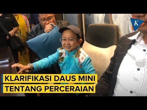 Daus Mini Clarifies Divorce, His Wife Comes and Cries