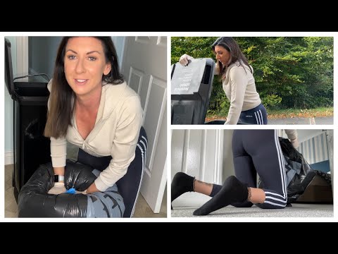 Trash Sorting - Sort and Throw Out The Trash - Trash Bag ASMR