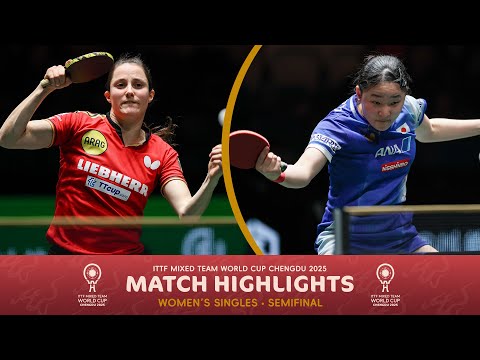 Sabine Winter vs Miwa Harimoto | Semifinal - ITTF Mixed Team World Cup 2025