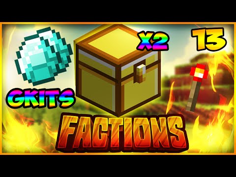 "DOUBLE GODLY CHEST OPENING" (GKIT) Minecraft Factions Cosmic Pvp #13