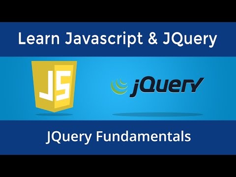 JavaScript \u0026 jQuery Course | JavaScript and jQuery from Scratch - JQuery Fundamentals