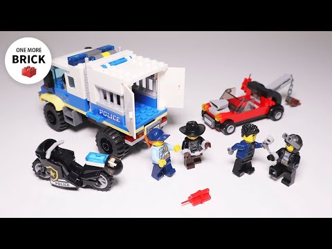 LEGO City Police Prisoner Transport 60276 - lego speed build