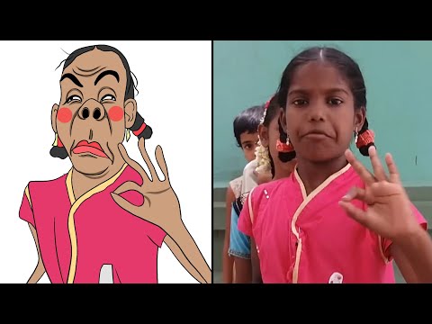 Apple apple, red red apple drawing meme - 1st class (Unit5)Fruits | Music Meme