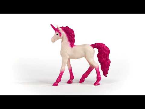 Schleich figūrėlė Vienaragis kumeliukas "Donut" video