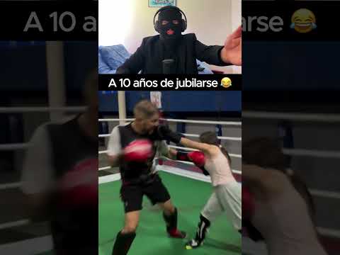 Mintieron sobre su edad en un combate de boxeo 😂
