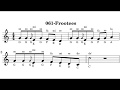 061-Frootees music sheet
