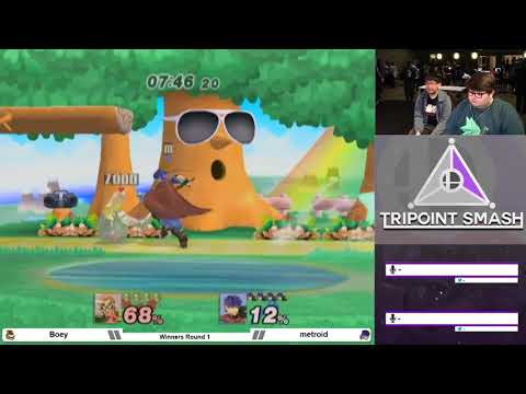 Boey (Bowser) vs metroid (Ike) - Tripoint Smash 95 Winners Round 1