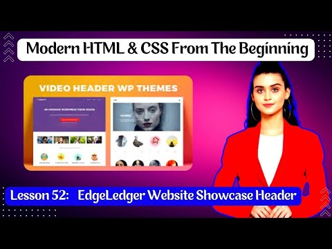Lesson 52. EdgeLedger Website (Flexbox)  Showcase Header । #html, #CSS#Basic_html, #Basic_CSS ,