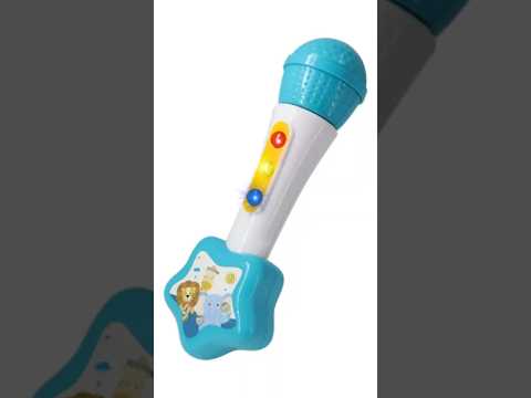 Microfono Musical Para Bebes Con Luz Y Sonido