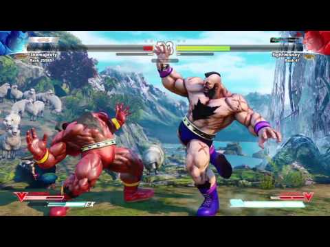 STREET FIGHTER V - Zangief vs Zangief (Snake Eyez)