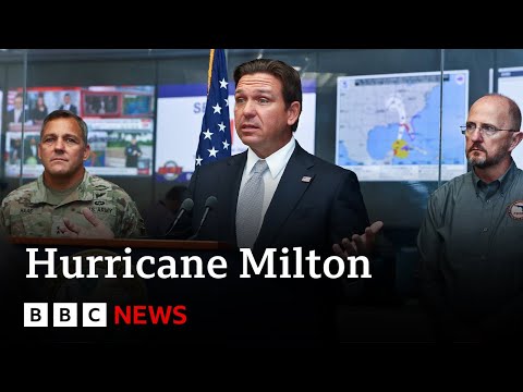 Video | Florida prepares for 'catastrophic impact' of Hurricane Milton  | BBC News