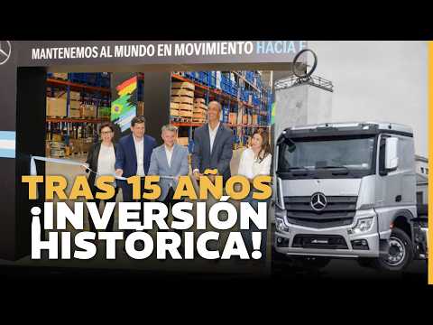 Mercedes-Benz invertirá USD 110 millones en Argentina 🇦🇷