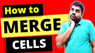 How to MERGE CELLS In Google Docs Table
