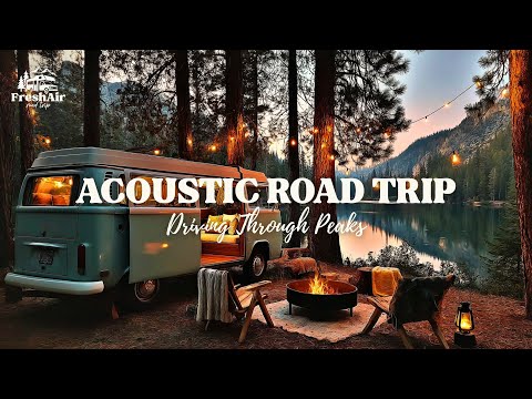 Scenic Highway Soundtrack | Relaxing Acoustic Folk Melodies