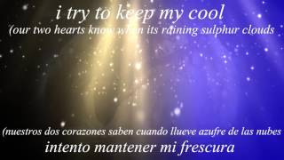 sonic syndicate black and blue lirycs sub español