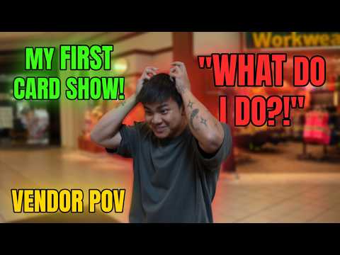 I Vended My First Pokémon Card Show... I Was NOT Ready | Vendor POV
