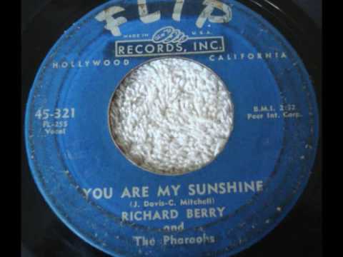 Richard Berry and The Pharoahs "You Are My Sunshine"