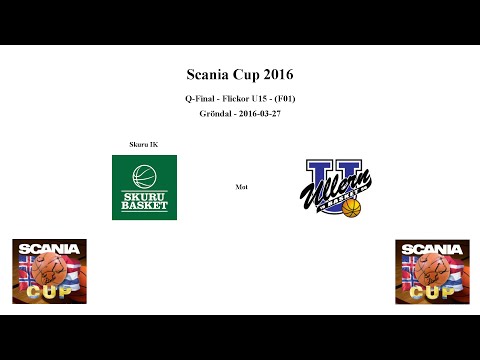 Skuru Basket (F01) mot Ullern Basket (Norway) - QFinal - 2016-03-27