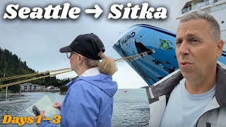 Norwegian Bliss Alaska | Seattle→Sitka (Days 1–3)