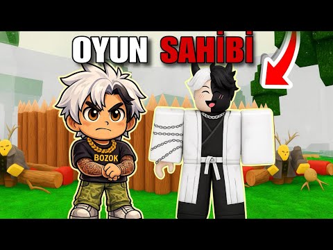 Oyunun SAHİBİ İLE TANIŞTIM 😱 HİLECİ Arkadaşım BANLANMAKTAN KORKTU 🤣 ROBLOX 99 NIGHTS IN FOREST 🌲
