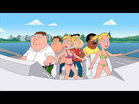 Family Guy Party Bus Speed Boat Accident